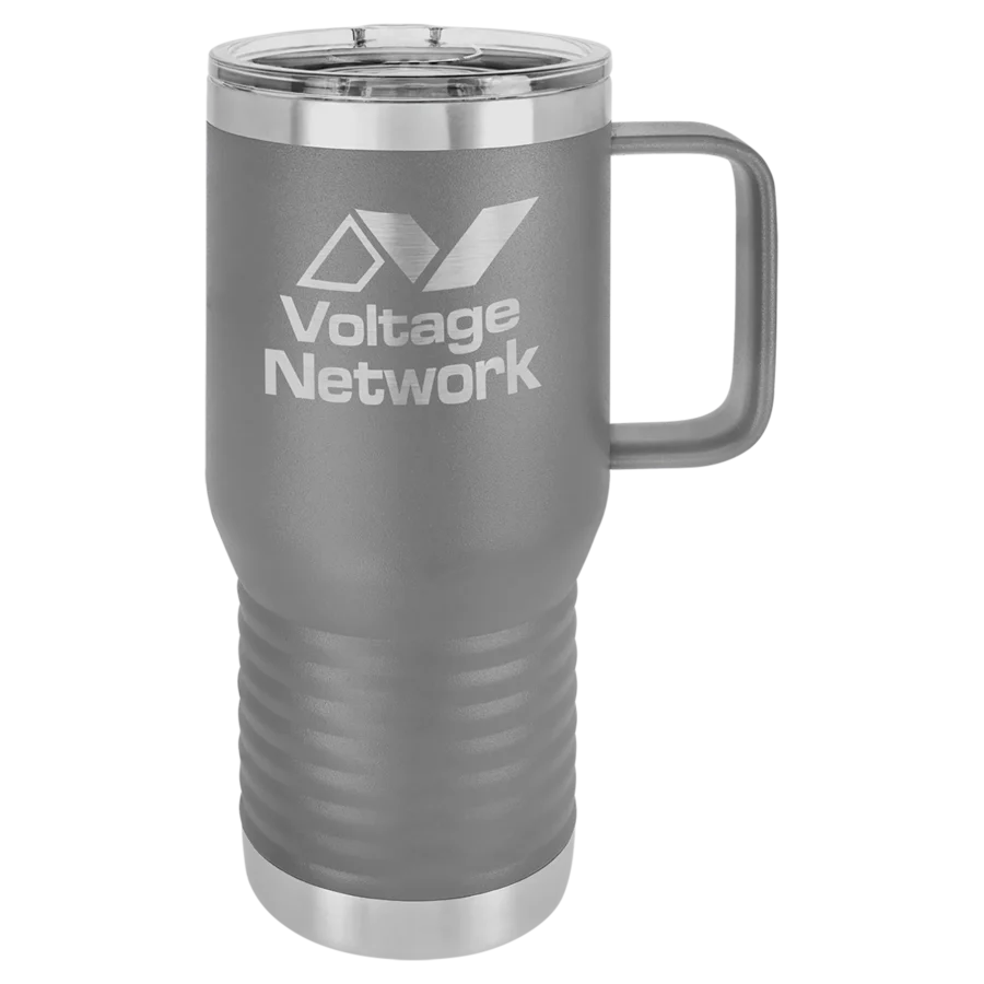 20 oz. Polar Camel Travel Mug - Gray