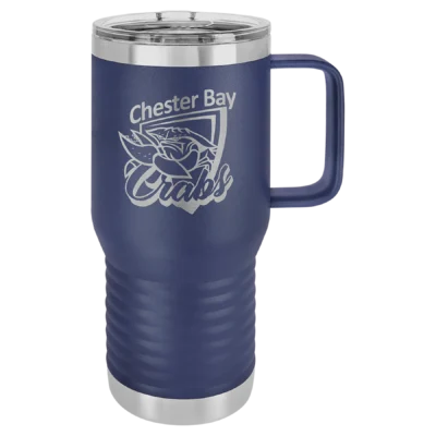 20 oz. Polar Camel Travel Mug - Navy