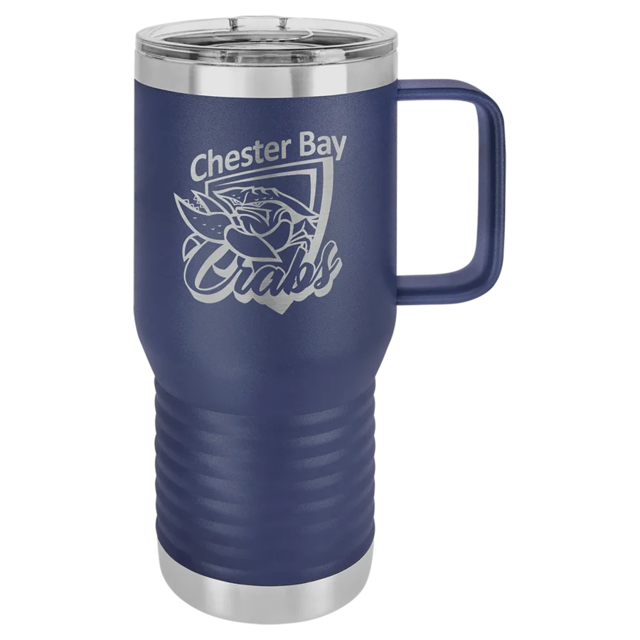 20 oz. Polar Camel Travel Mug - Navy