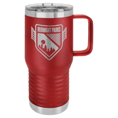 20 oz. Polar Camel Travel Mug - Maroon
