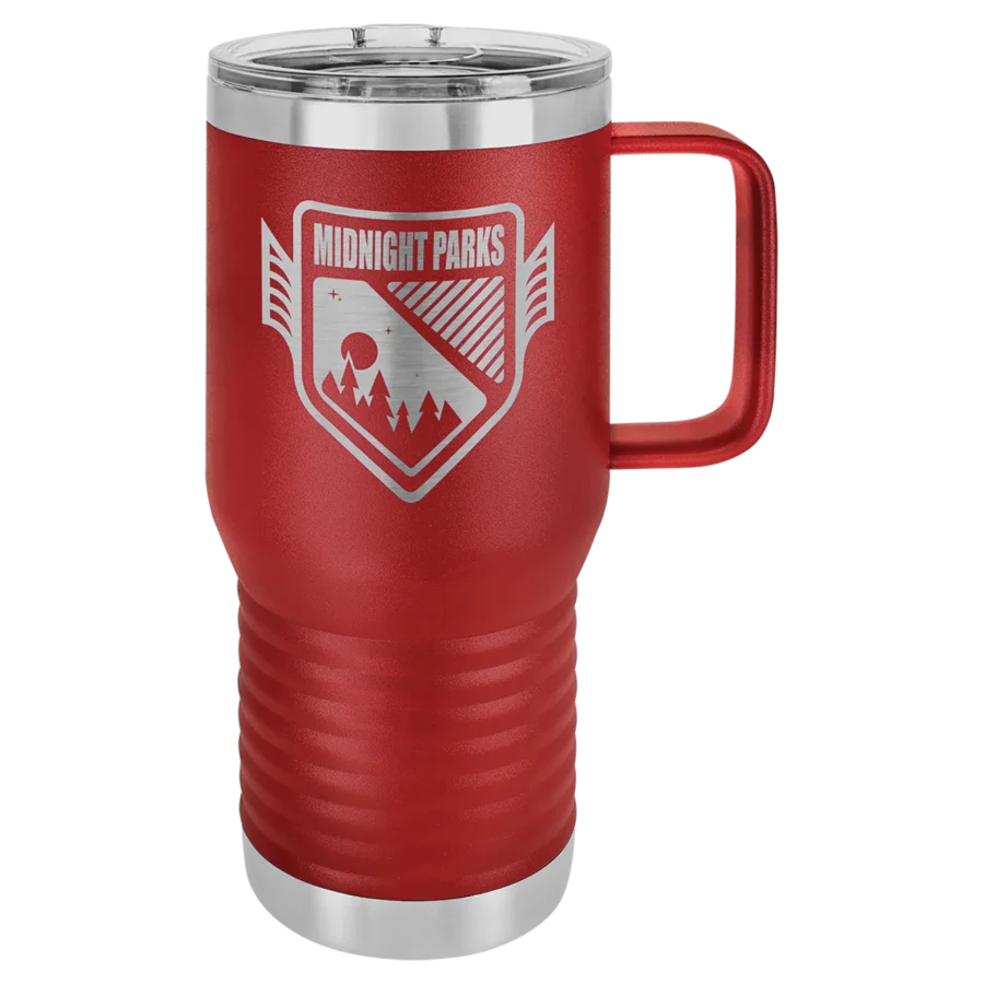 20 oz. Polar Camel Travel Mug - Maroon