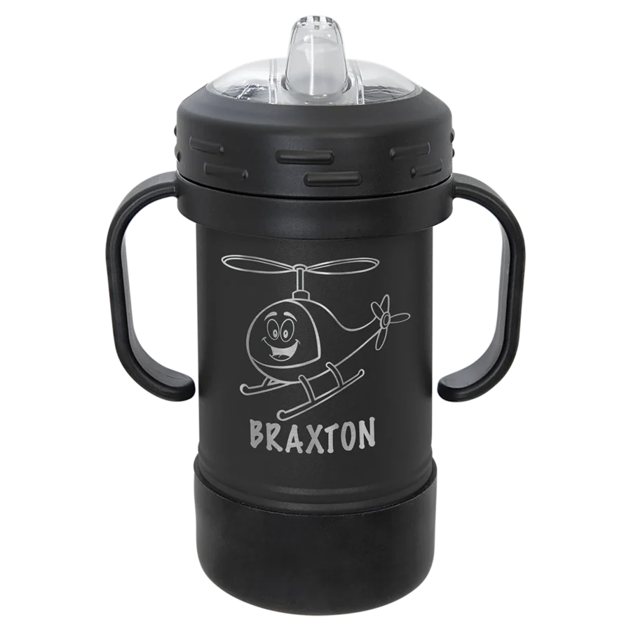 10 oz. Polar Camel Kids Sippy Cup - Black