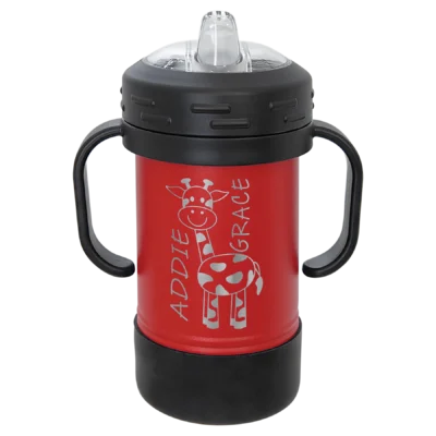 10 oz. Polar Camel Kids Sippy Cup - Red