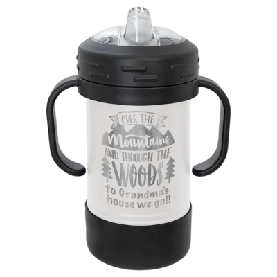 10 oz. Polar Camel Kids Sippy Cup - White