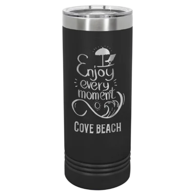 22 oz. Polar Camel Skinny Tumbler - Black