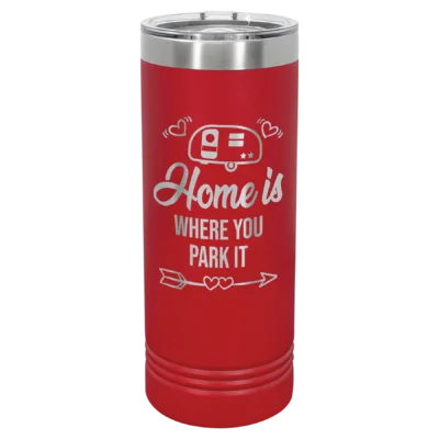 22 oz. Polar Camel Skinny Tumbler - Red