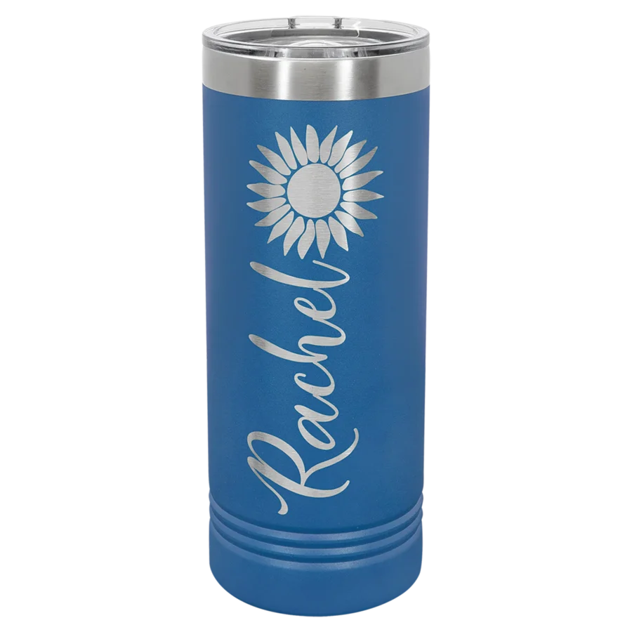 22 oz. Polar Camel Skinny Tumbler - Royal Blue