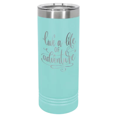 22 oz. Polar Camel Skinny Tumbler - Teal