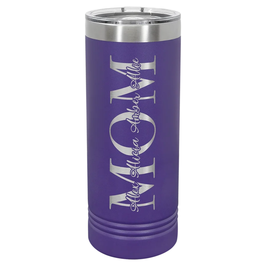 22 oz. Polar Camel Skinny Tumbler - Purple