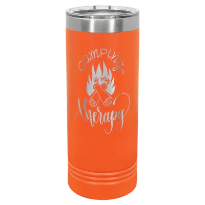 22 oz. Polar Camel Skinny Tumbler - Orange