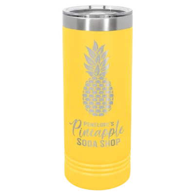 22 oz. Polar Camel Skinny Tumbler - Yellow