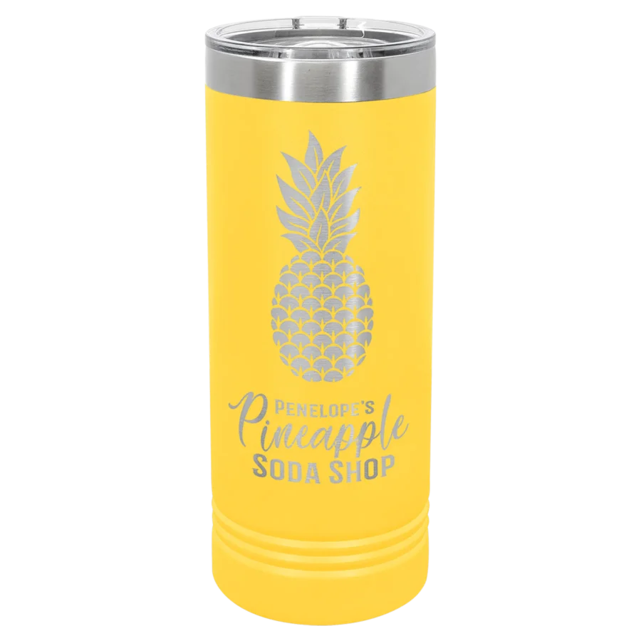 22 oz. Polar Camel Skinny Tumbler - Yellow
