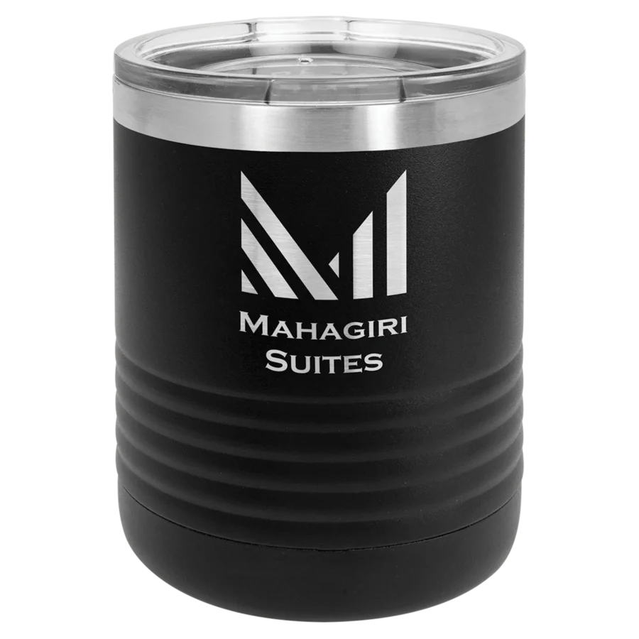 10 oz. Polar Camel Ringneck Tumbler - Black