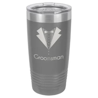 20 oz. Polar Camel Ringneck Tumbler - Gray
