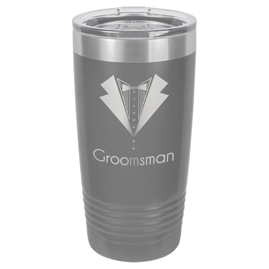 20 oz. Polar Camel Ringneck Tumbler - Gray