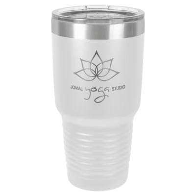 30 oz. Polar Camel Ringneck Tumbler - White