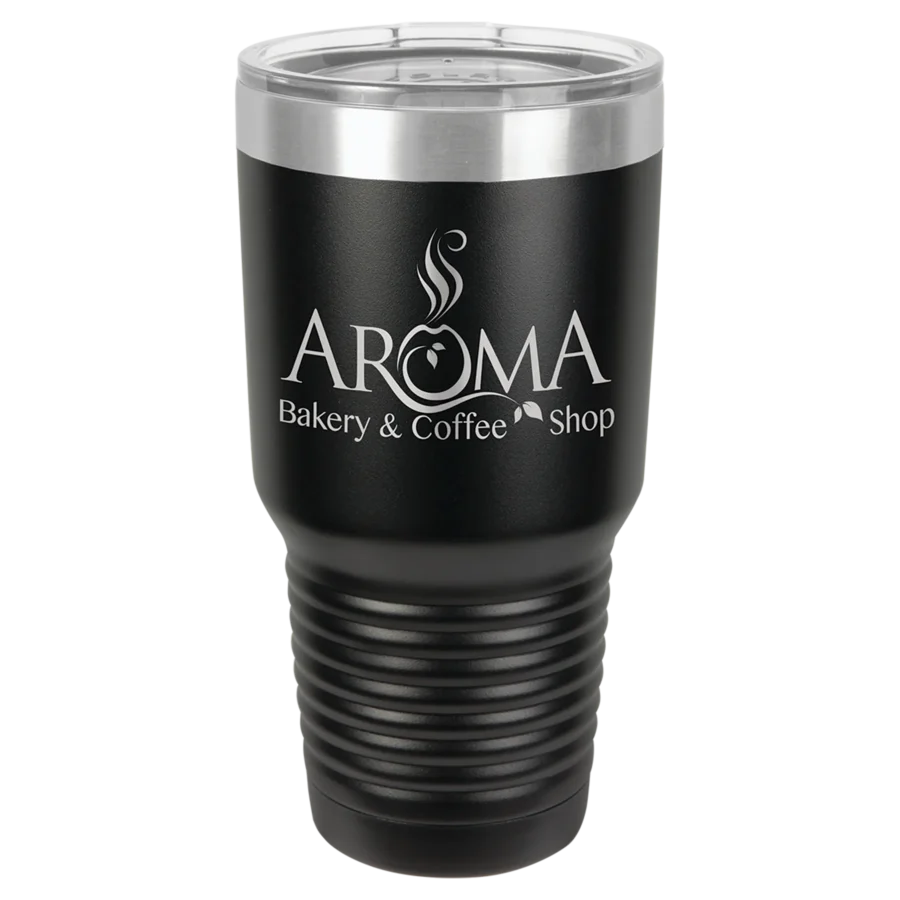 30 oz. Polar Camel Ringneck Tumbler - Black
