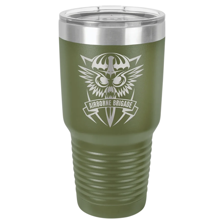 30 oz. Polar Camel Ringneck Tumbler - Olive Green