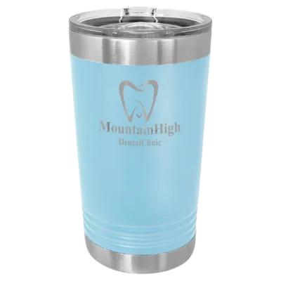 16 oz. Polar Camel Pint - Light Blue