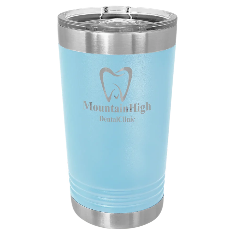 16 oz. Polar Camel Pint - Light Blue