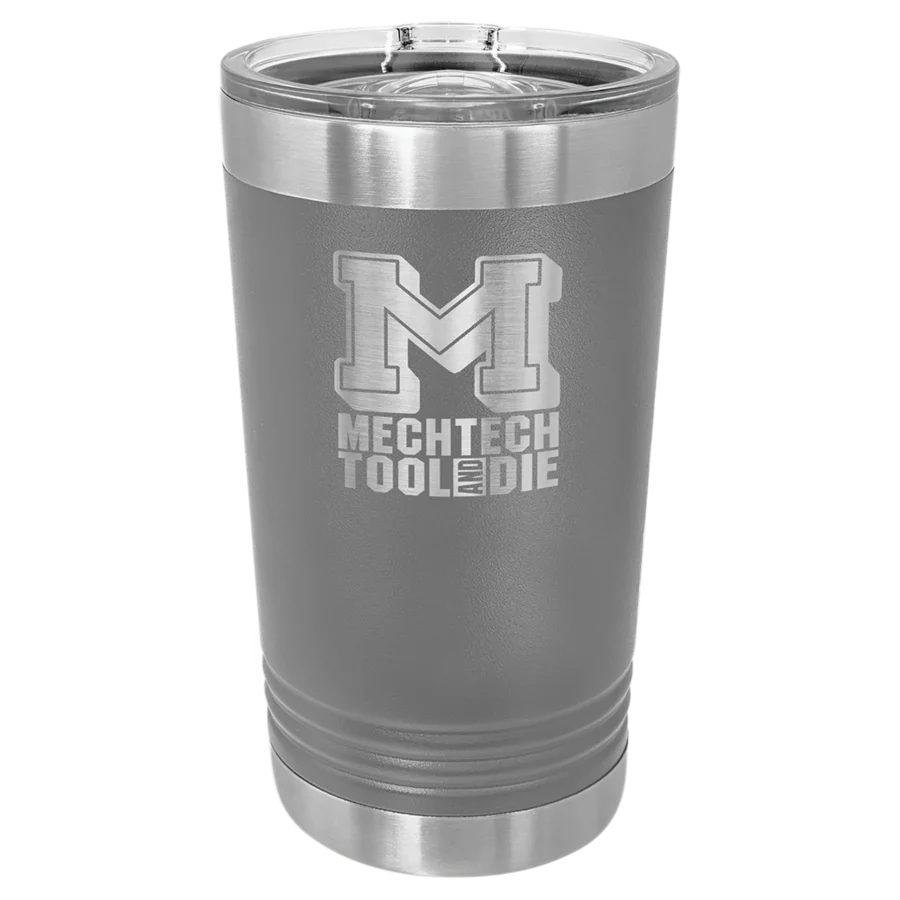 16 oz. Polar Camel Pint - Gray