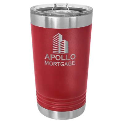 16 oz. Polar Camel Pint - Maroon