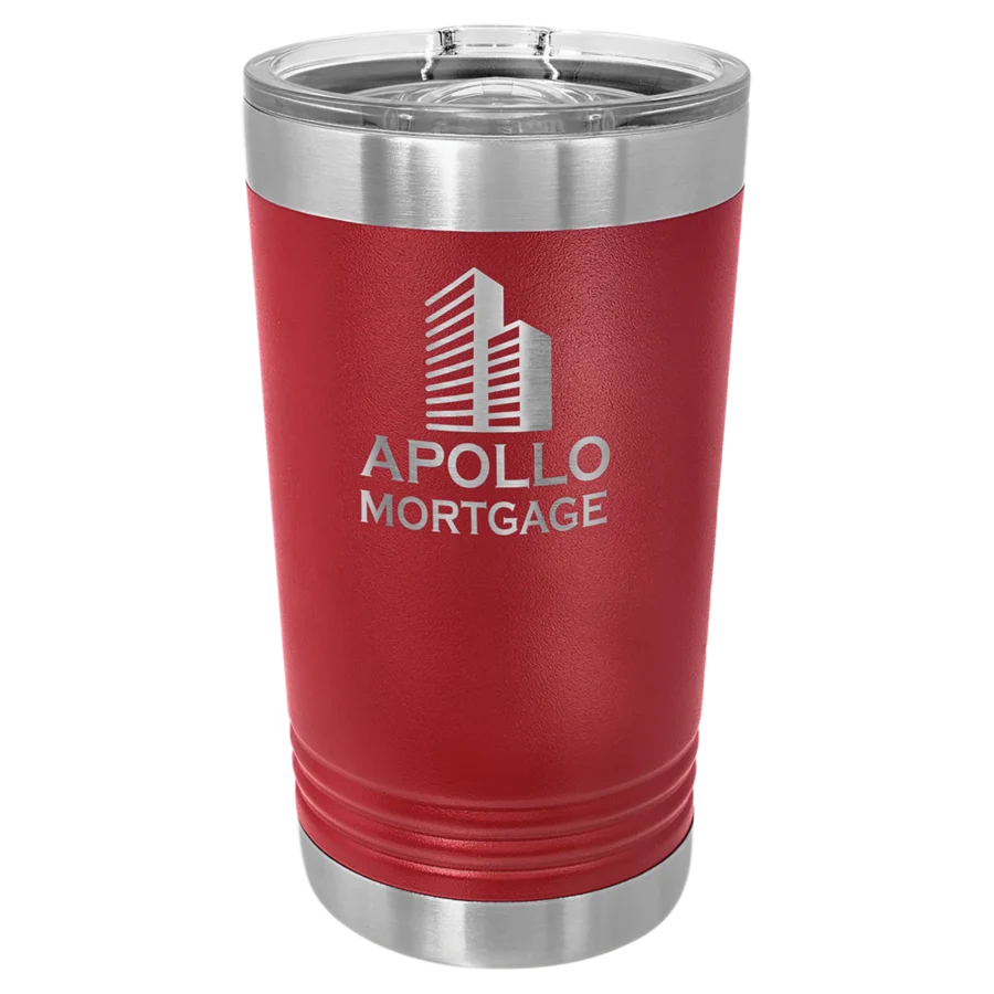 16 oz. Polar Camel Pint - Maroon