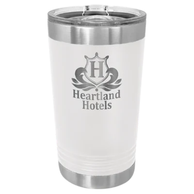 16 oz. Polar Camel Pint - White