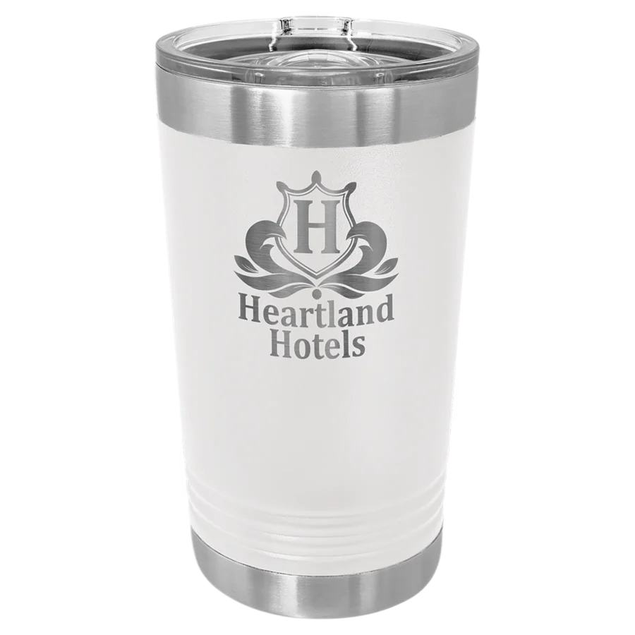 16 oz. Polar Camel Pint - White