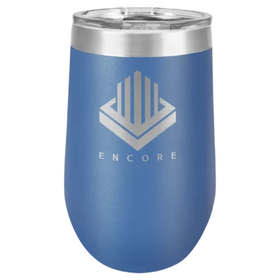 16 oz. Polar Camel Stemless Wine Tumbler - Royal Blue