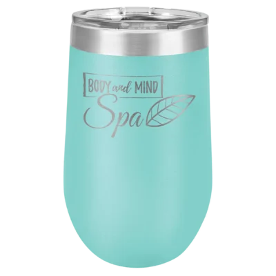 16 oz. Polar Camel Stemless Wine Tumbler - Teal