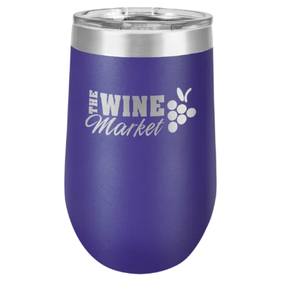 16 oz. Polar Camel Stemless Wine Tumbler - Purple