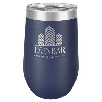 16 oz. Polar Camel Stemless Wine Tumbler - Navy