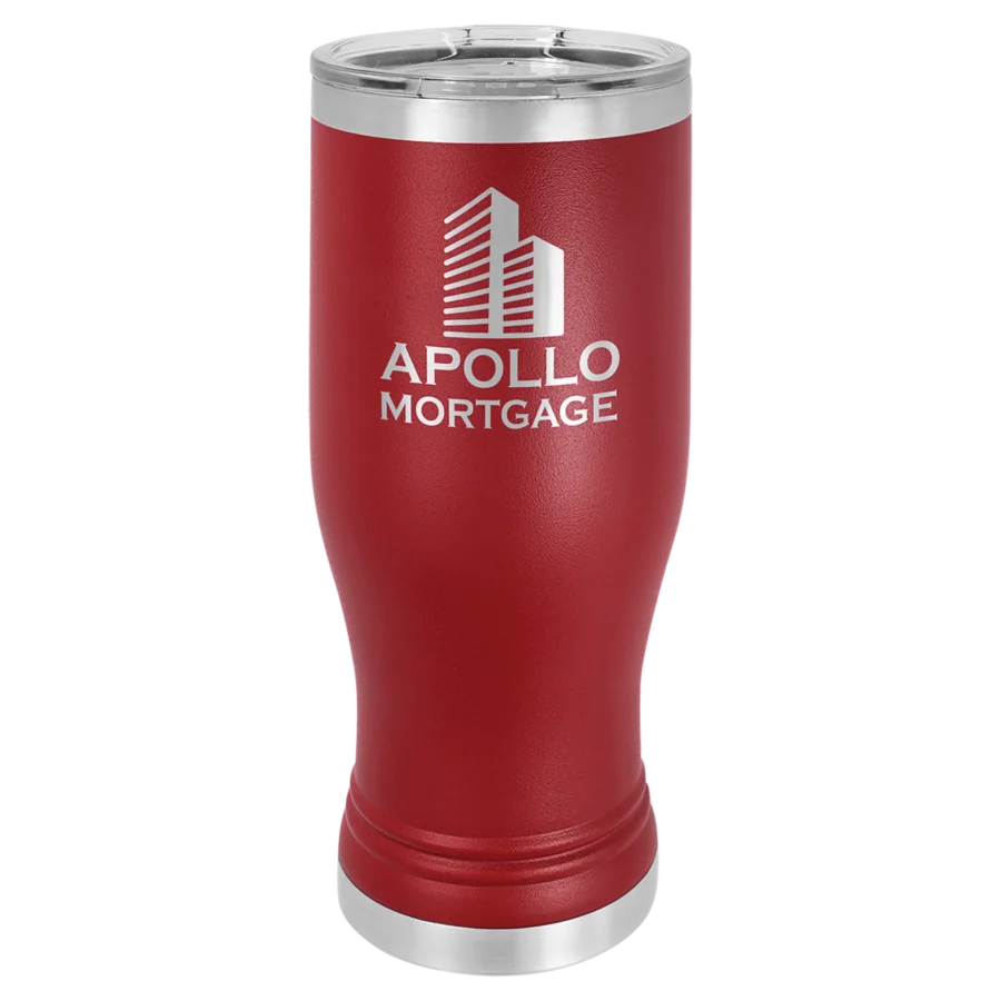 20 oz. Polar Camel Pilsner - Maroon