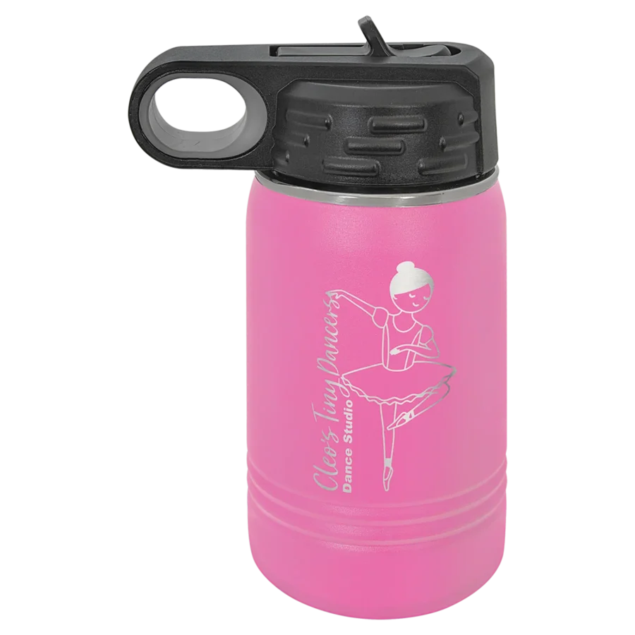 12 oz. Polar Camel Kids Water Bottle - Pink