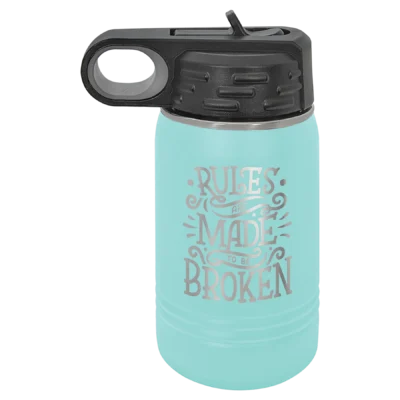 12 oz. Polar Camel Kids Water Bottle - Teal