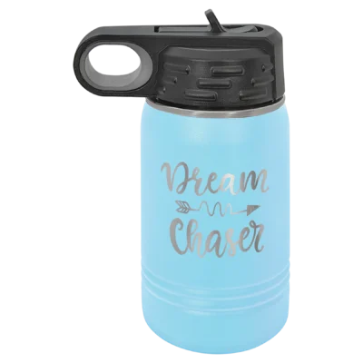 12 oz. Polar Camel Kids Water Bottle - Light Blue