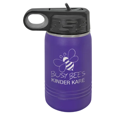 12 oz. Polar Camel Kids Water Bottle - Purple