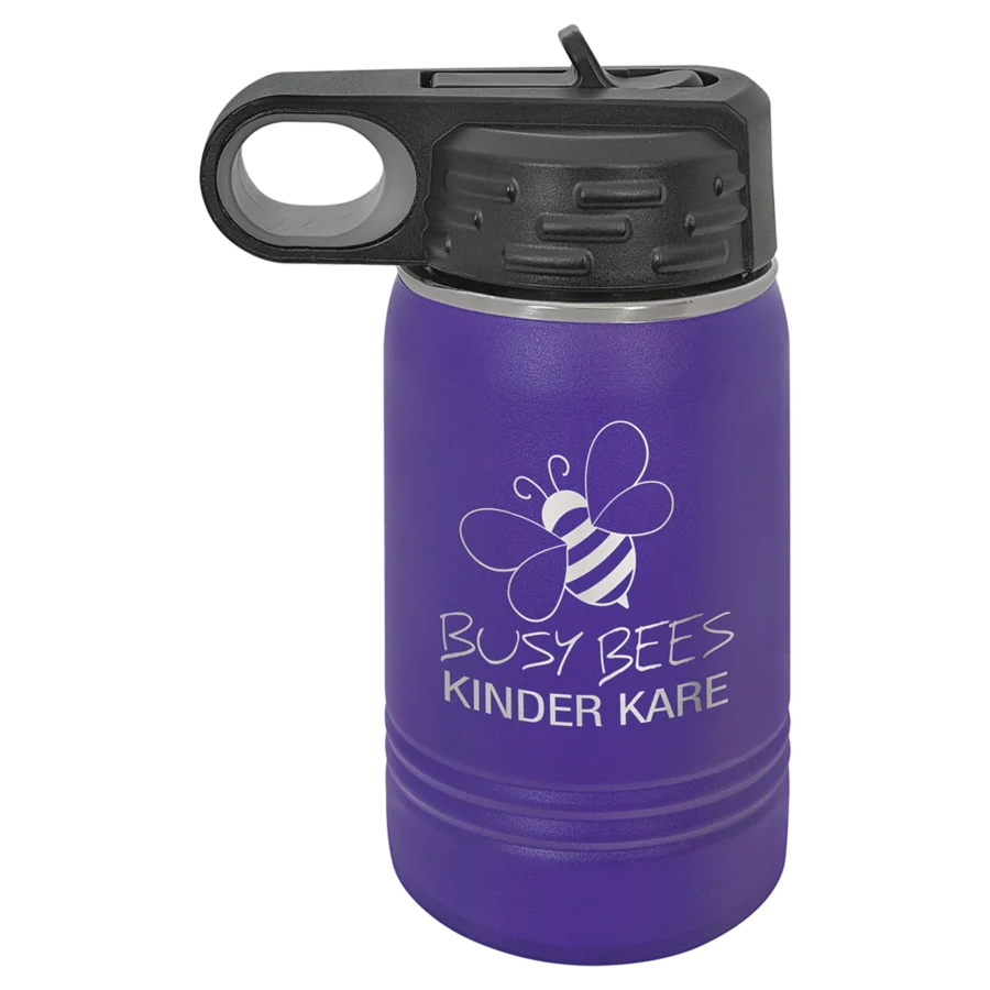 12 oz. Polar Camel Kids Water Bottle - Purple