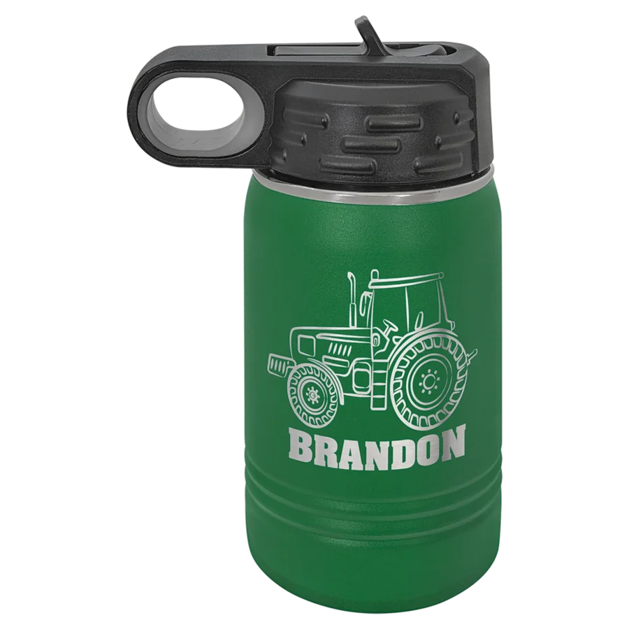 12 oz. Polar Camel Kids Water Bottle - Green