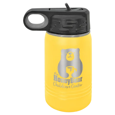 12 oz. Polar Camel Kids Water Bottle - Yellow