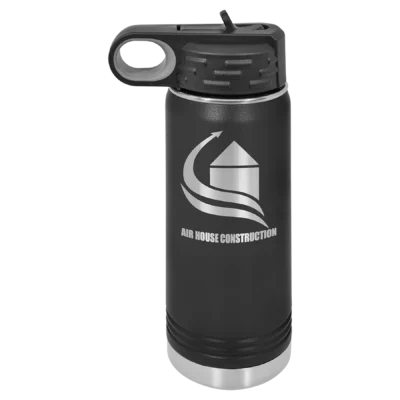 20 oz. Polar Camel Water Bottle - Black