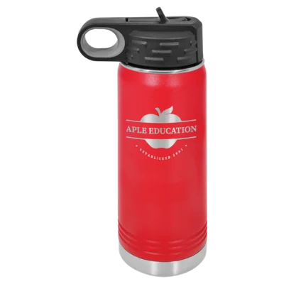 20 oz. Polar Camel Water Bottle - Red