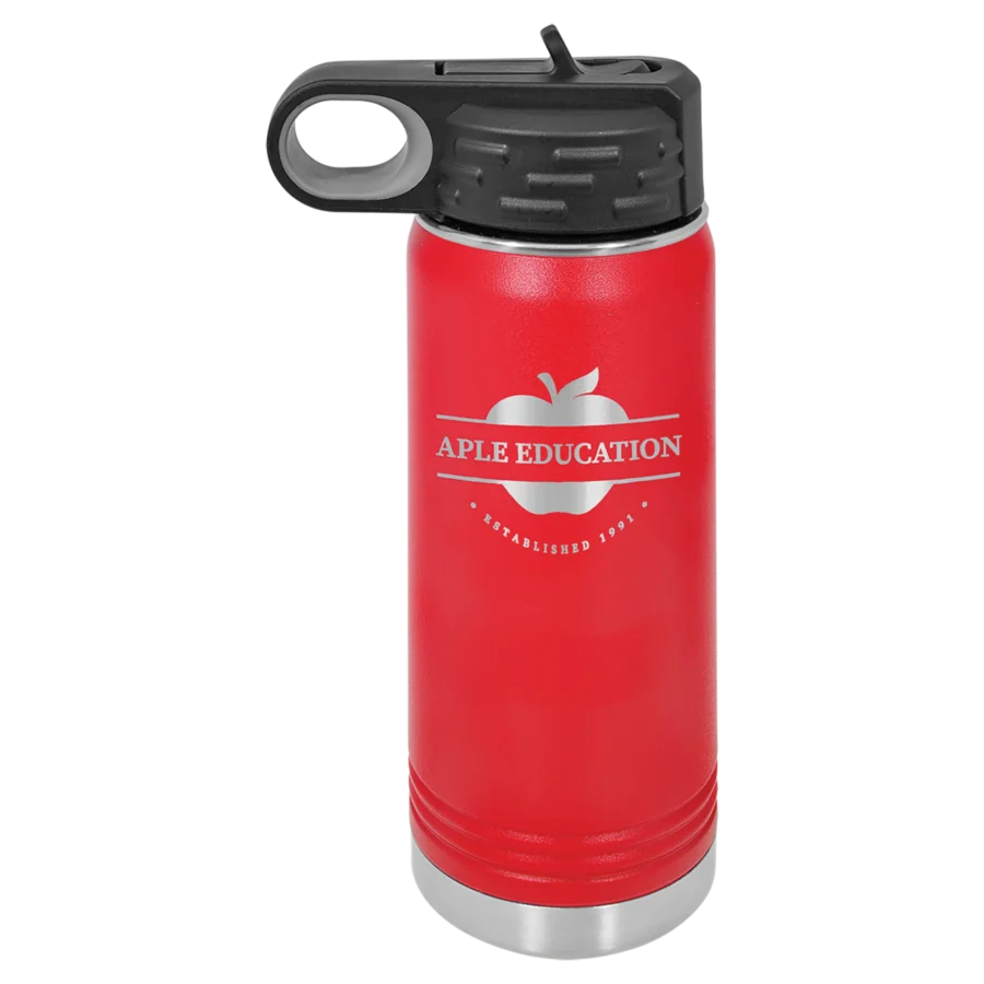 20 oz. Polar Camel Water Bottle - Red