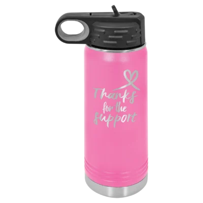 20 oz. Polar Camel Water Bottle - Pink
