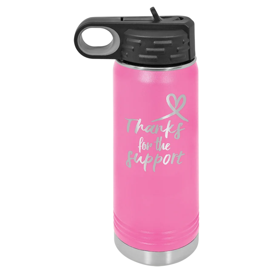 20 oz. Polar Camel Water Bottle - Pink