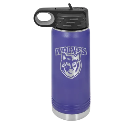 20 oz. Polar Camel Water Bottle - Purple