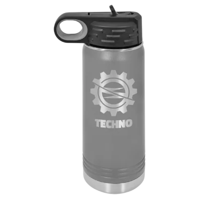 20 oz. Polar Camel Water Bottle - Gray