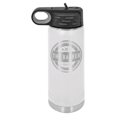 20 oz. Polar Camel Water Bottle - White