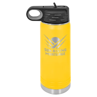 20 oz. Polar Camel Water Bottle - Yellow